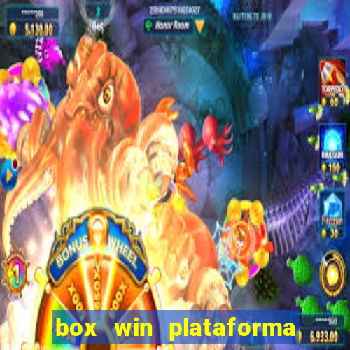 box win plataforma de jogos